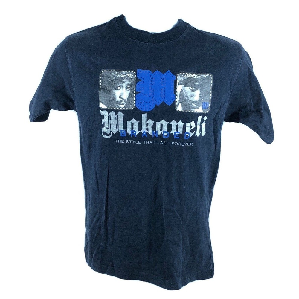 Makaveli Branded 2Pac Tupac Shakur T-Shirt Youth Large 12-14‎ Rap Music